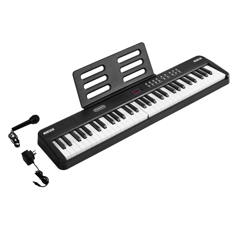 Foldable Electronic Keyboard 61 Keys 90x21x5.5cm
