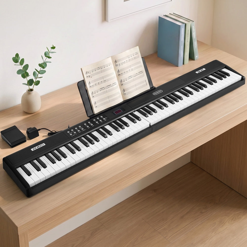 Digital Piano 88 Key Foldable 126x21x5.25cm