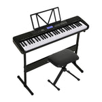 61-Key Digital Piano Keyboard with Stand & Stool