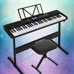 61-Key Digital Piano Keyboard with Stand & Stool