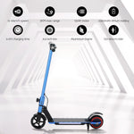 Electric Scooter for Kids Black/Blue
