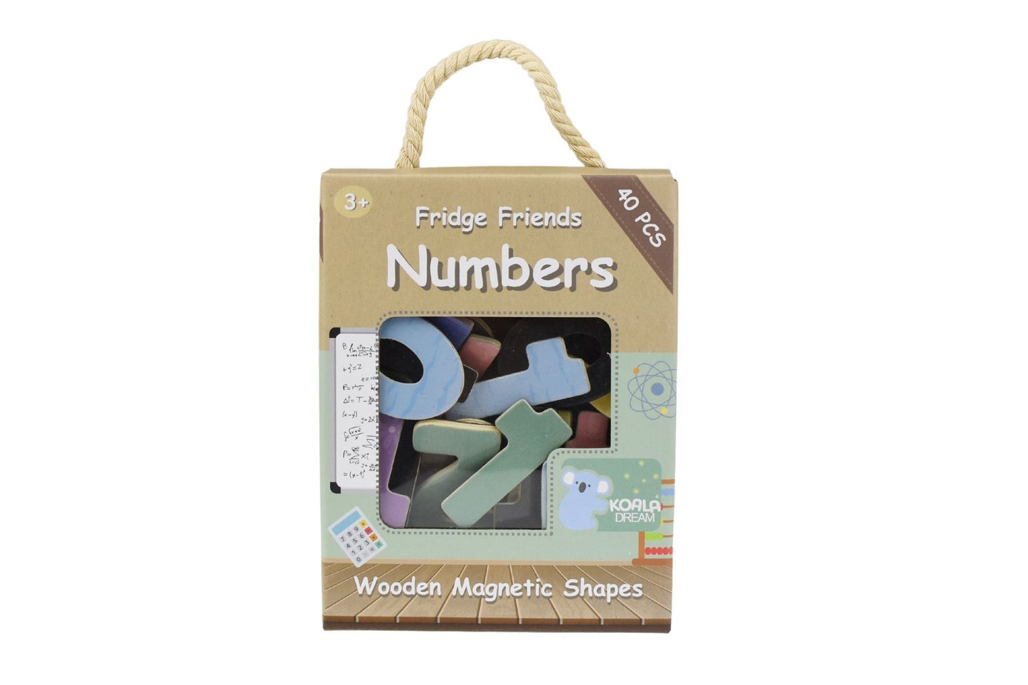 Fridge friends magnetic numbers 40pcs