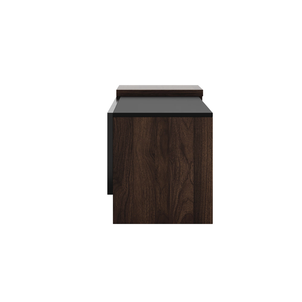 Extendable Entertainment Unit 3 Drawers 211x39x39cm