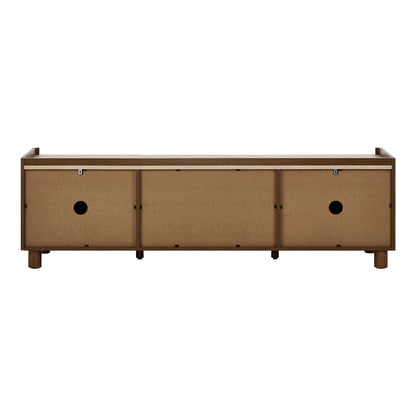 Entertainment Unit 160cm Walnut single