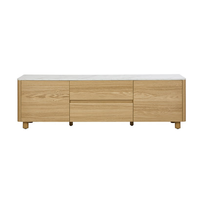 TV Cabinet Entertainment Unit Stand 160cm Natural