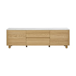 TV Cabinet Entertainment Unit Stand 160cm Natural