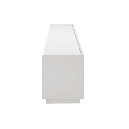 White white 180x39x47cm, rear view