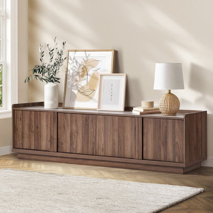 Entertainment Unit 180cm Walnut 180x39x47cm