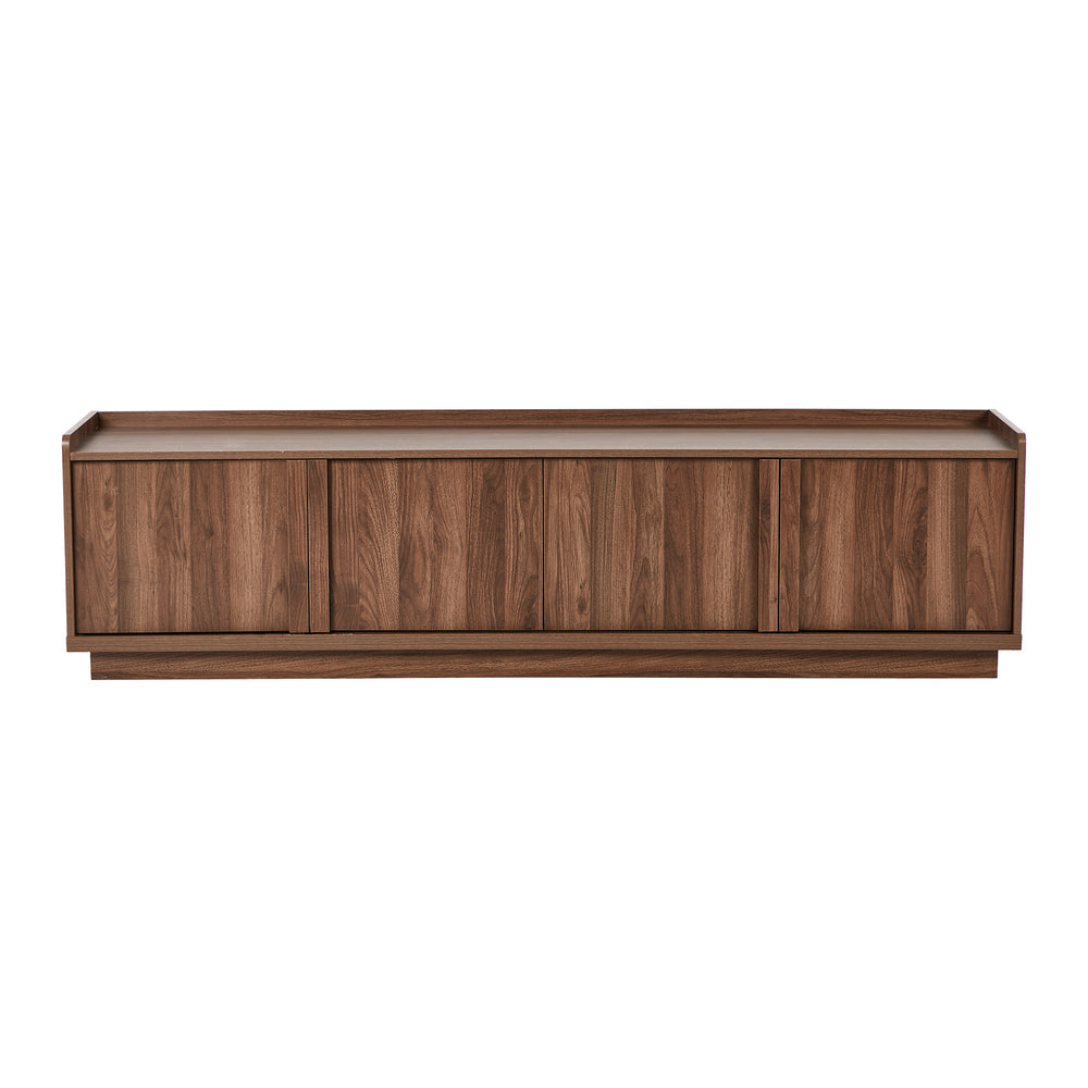 Entertainment Unit 180cm Walnut 180x39x47cm