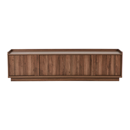 Entertainment Unit 180cm Walnut 180x39x47cm