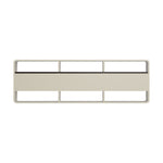 TV Cabinet Entertainment Unit 140cm with 3 Drawers & 6 Open Shelves