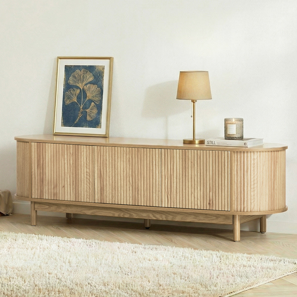 160cm Wooden TV Entertainment Unit Stand | HomeAndLiving