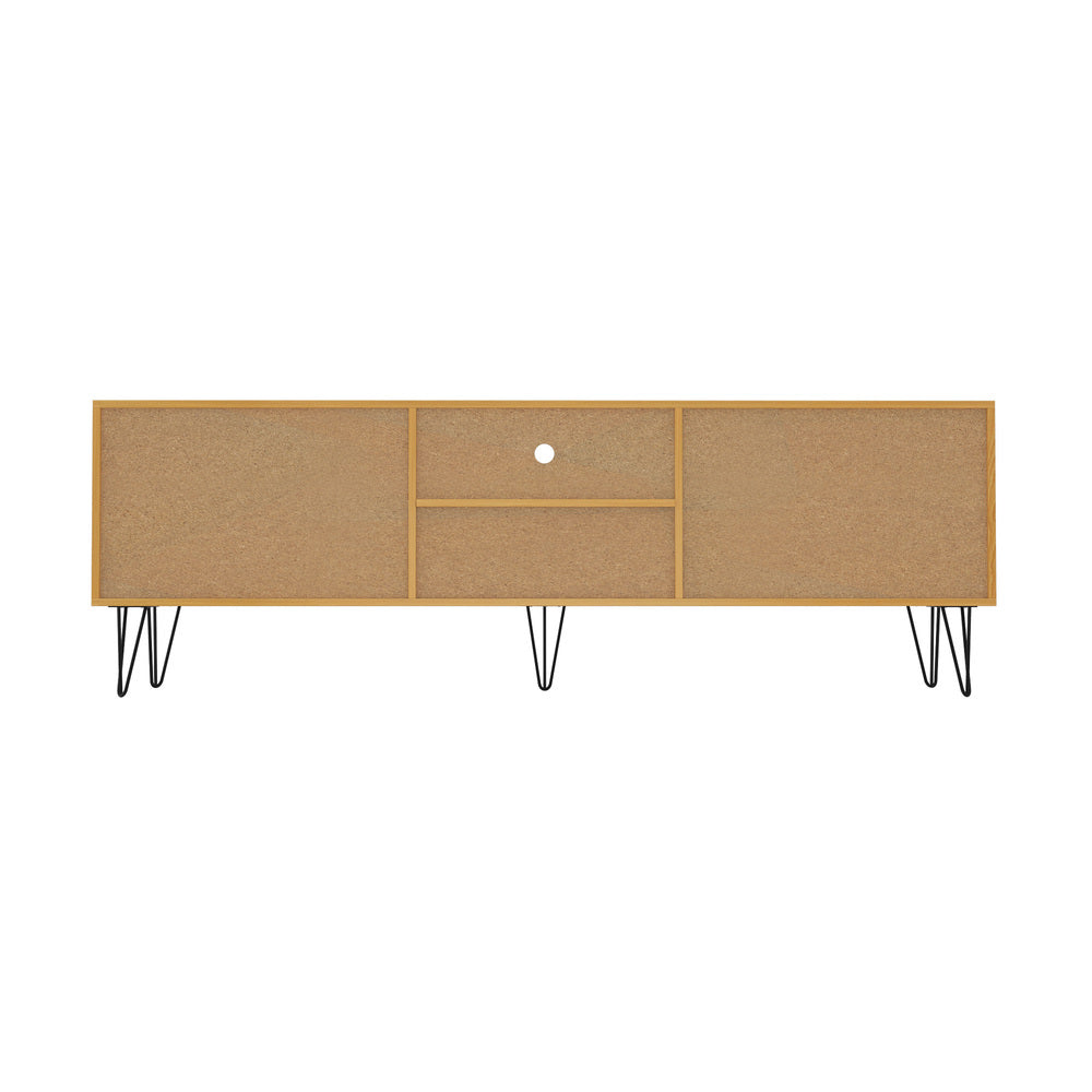 TV Cabinet Storage Drawer Shelf 160cm Oak