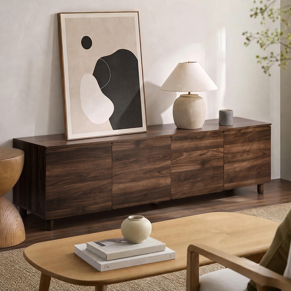 Entertainment Unit 180cm Walnut