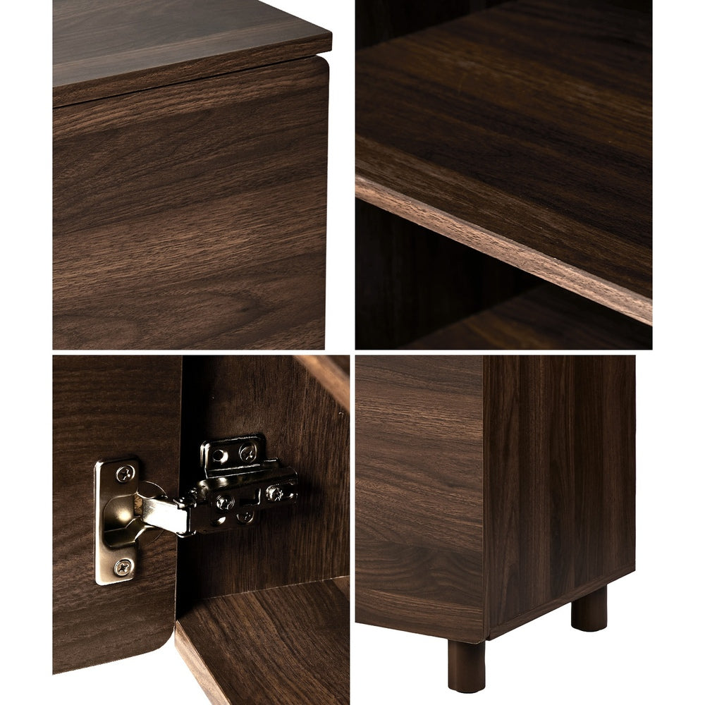 Entertainment Unit 180cm Walnut