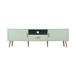 TV Cabinet Entertainment Unit Stand 160cm Green