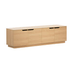 TV Cabinet Entertainment Unit Wooden Storage Shelf 180cm