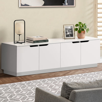180cm TV Entertainment Unit White | HomeAndLiving
