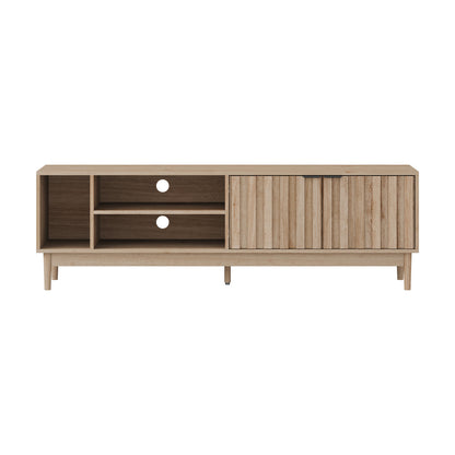 TV Cabinet Entertainment Unit Stand 160cm Natural