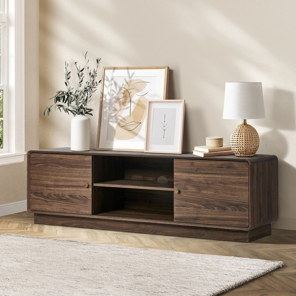 Entertainment Unit 160cm Walnut 160x40x50cm