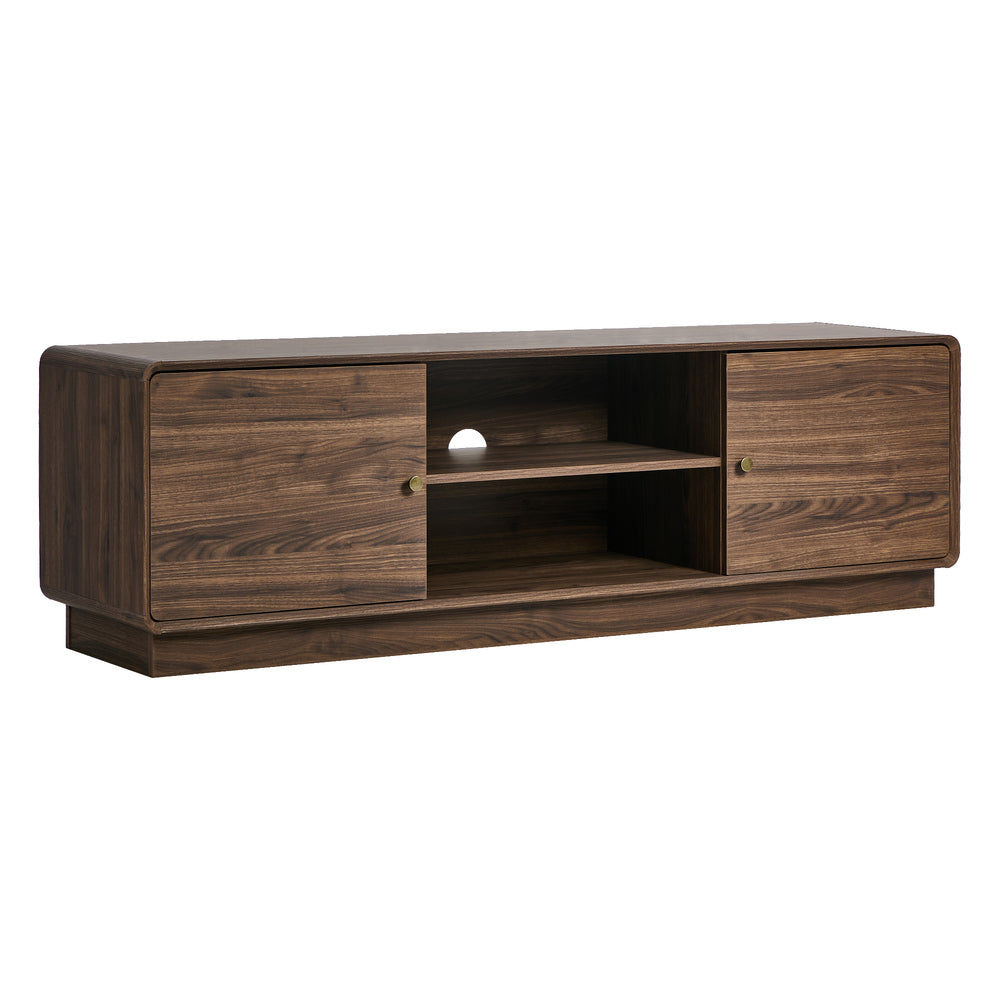 Entertainment Unit 160cm Walnut 160x40x50cm