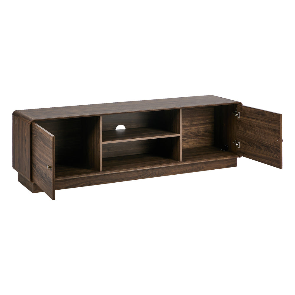 Entertainment Unit 160cm Walnut 160x40x50cm