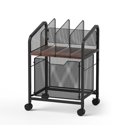 Mobile File Cabinet Compact 37x30cm