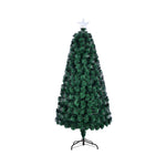 Christmas Tree 1.8M 6FT LED Fibre Optic Multi Colour