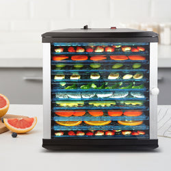 10 Trays Food Dehydrator Fruit