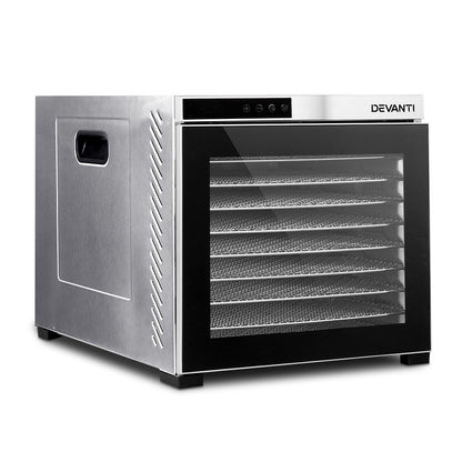 10 Trays Food Fruit Dehydrator Stainless Steel Tray