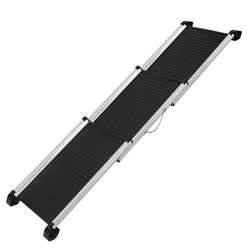 Dog Ramp Pet Stairs Steps Car Suv Foldable Portable Ladder Adjustable