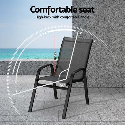 Grey chair 56x70x90cm, in room setting