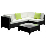 5PC Outdoor Furniture Sofa Set Lounge Patio Pool