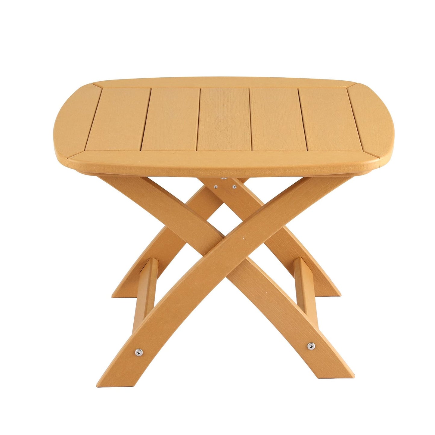 Outdoor Side Table Natural 53x46x39cm