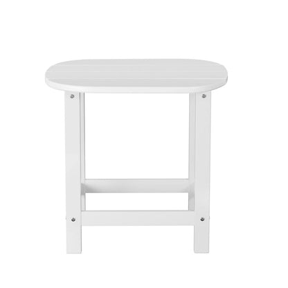 White table 47.5x37x47.5cm, detail