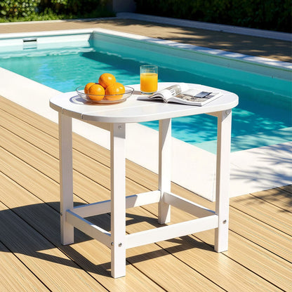 White table 47.5x37x47.5cm