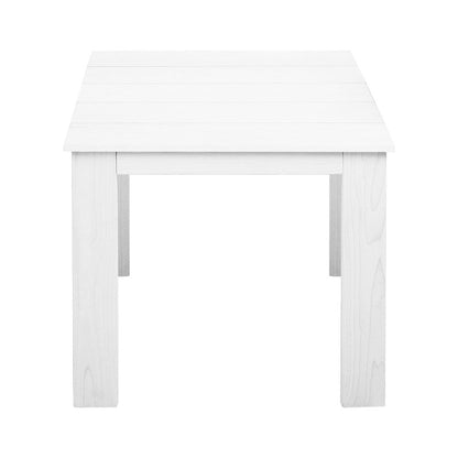 Outdoor Side Beach Table - White