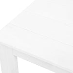 Outdoor Side Beach Table - White