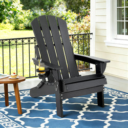 Adirondack Folding Chair HDPE Outdoor Patio | HomeAndLiving