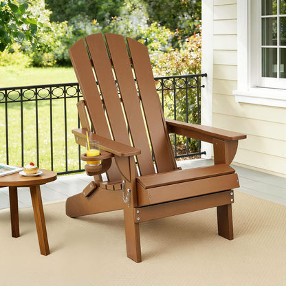Adirondack Folding Chair HDPE Outdoor Patio | HomeAndLiving