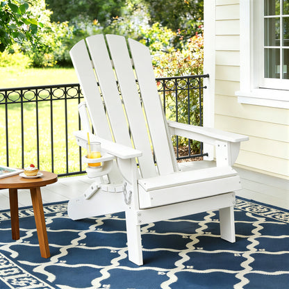 Adirondack Folding Chair HDPE Outdoor Sun Lounge | HomeAndLiving