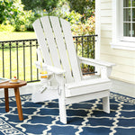 Adirondack Folding Chair HDPE Outdoor Sun Lounge | HomeAndLiving