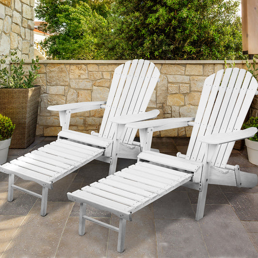Outdoor Chairs Furniture Beach Chair Lounge Wooden Adirondack Garden Patio