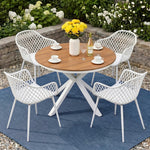 5 Piece Outdoor Dining Set Table Chairs | Home & Living
