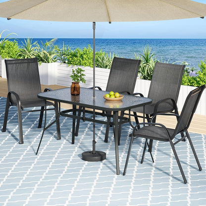 Black table 56x70x90cm, view 7