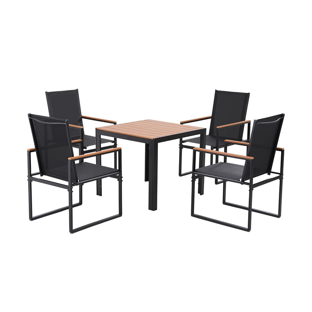 Outdoor Dining Set Table 54.5x65x97cm