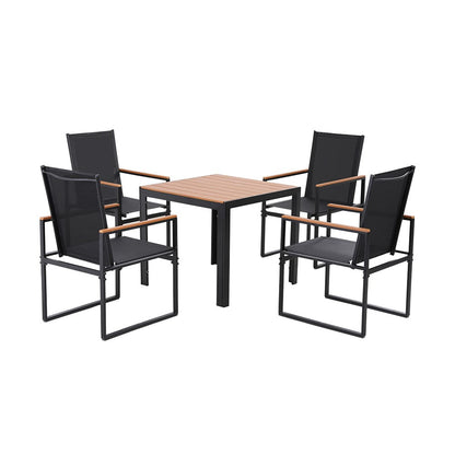 Outdoor Dining Set Table 54.5x65x97cm