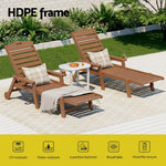 3-Piece Sun Lounge Set HDPE Outdoor Furniture | HomeAndLiving