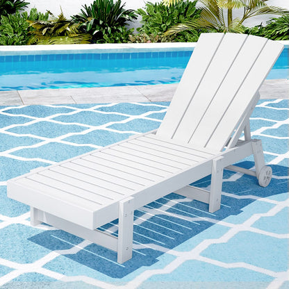 White chair 194x82x55.5cm, view 7