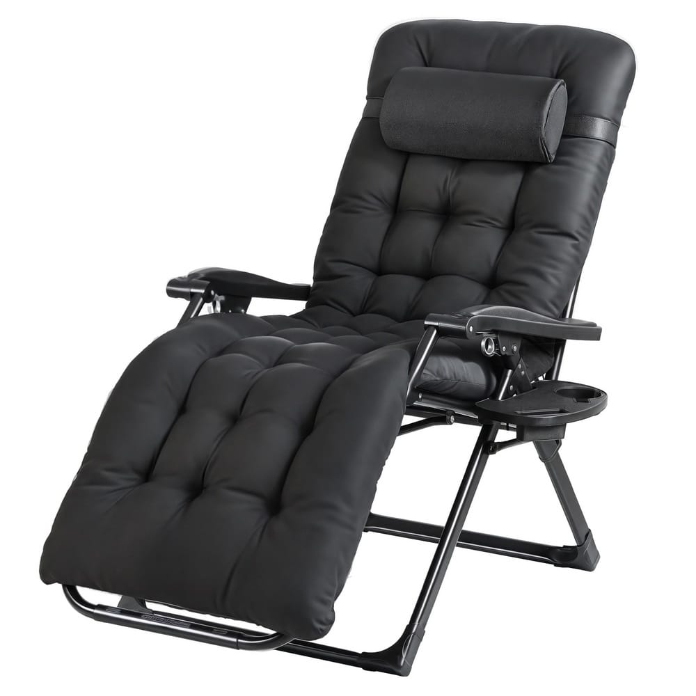 Folding Sun Lounge Chair 63x15x97cm